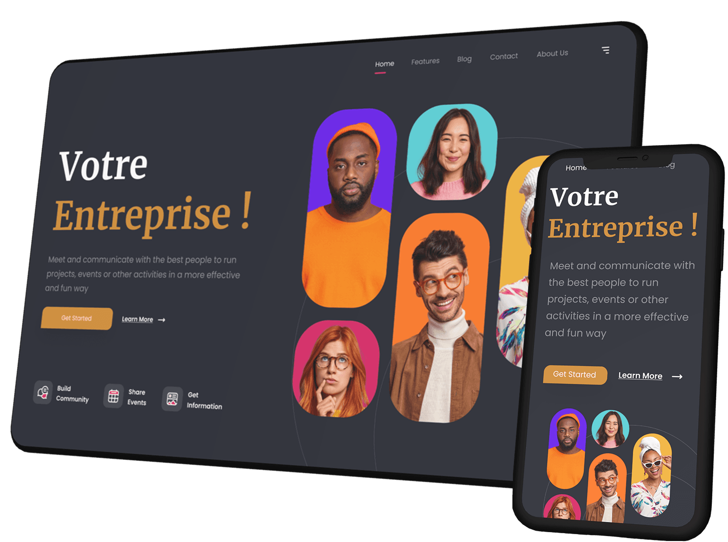 Un site web professionnel pour